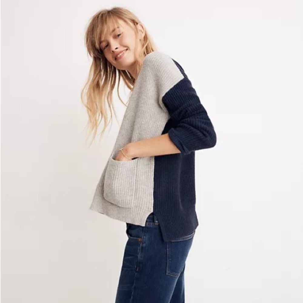 Madewell Patch Pocket Pullover Sweater